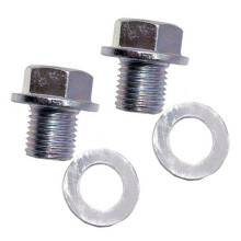 2X 90009-R70-A00 Engine Oil Pan Drain Bolt Plug with Washer for /