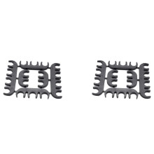 4X Fil D'Allumage Diviseur Séparateur Loom Clip Ht Lead Holders Clamp Spacers 8mm pour Chevy