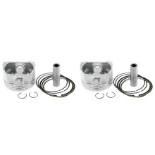 2 set 65.5MM Motorcycle Piston Ring 15MM Pin Ring Kit Cylinder Piston Ring Gasket for Zongshen CB250CC Engine ATV