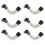 6X 11537572159 Radiator Coolant Hose Water Pipe for  X1 Z4 E88 E87 E82 1