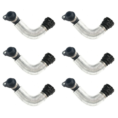 6X 11537572159 Radiator Coolant Hose Water Pipe for  X1 Z4 E88 E87 E82