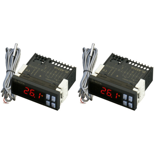 LILYTECH 2X ZL-6231A, Incubator Controller, Thermostat with Multifunctional Timer