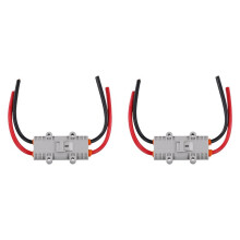 2X 50A Male Female Connector High Current Waterproof Parking Air Conditioning Power Plug 10Square Docking Connector