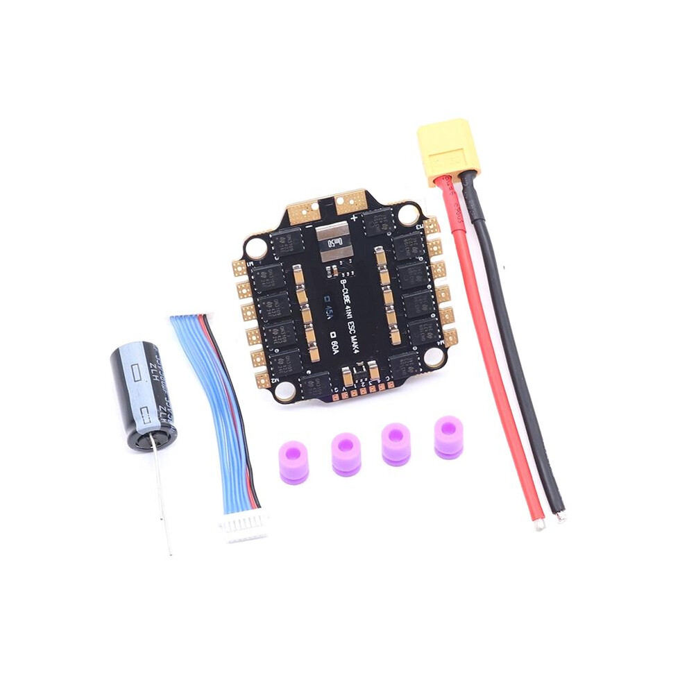 4Ini 45A Esc Board Supporting 3-6S Brushless Motor Support Dshot300 600/Multishot/Oneshot Fpv Uav F4 Flight Control 6031396539014