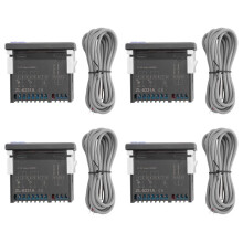 4X LILYTECH ZL-6231A, Inkubatorsteuerung, Thermostat mit Multifunktionalem Timer, Gleich STC-1000 Oder W1209 + TM618N