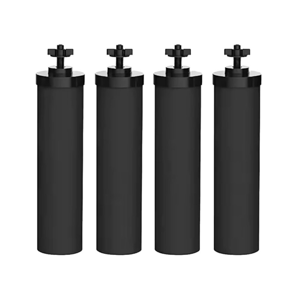 Bb9-2 Activated Carbon Water Filter 4 Pack For Black For Berkey Gravity Fed Purification System Replacement 4713607139818