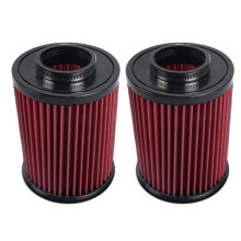 2 PCS 70MM High Flow Car Air Filter E-2993 Cold Air Intake Air Filter for Focus Escape MKC -OFI106