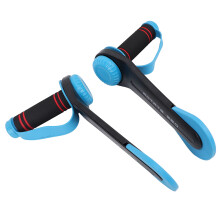 2er-Set Damen himmelblaue Handkurbel-Drehhantel