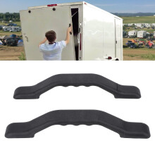 Maniglia di accesso per porta RV 232 mm, maniglia ausiliaria in nylon, per ingresso nel camper e nel bagno, nero