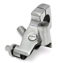 5Stück 25 mm 1 Zoll Motorrad Kupplungs Hebel Halter für Shadow 600 VT750 Silber Aluminium Legierung