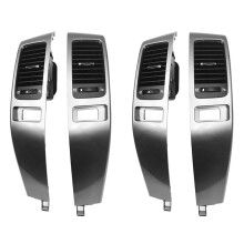 4x Dash Air Conditioning Outlet Grille Trim Panel for Land Prado LC120 GX470 03-09 Air Vent Frame
