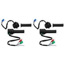 2X T08 Hall Type 48v 60v 72v with Three Speed Parking Reverse Comb Function Twist Throttle