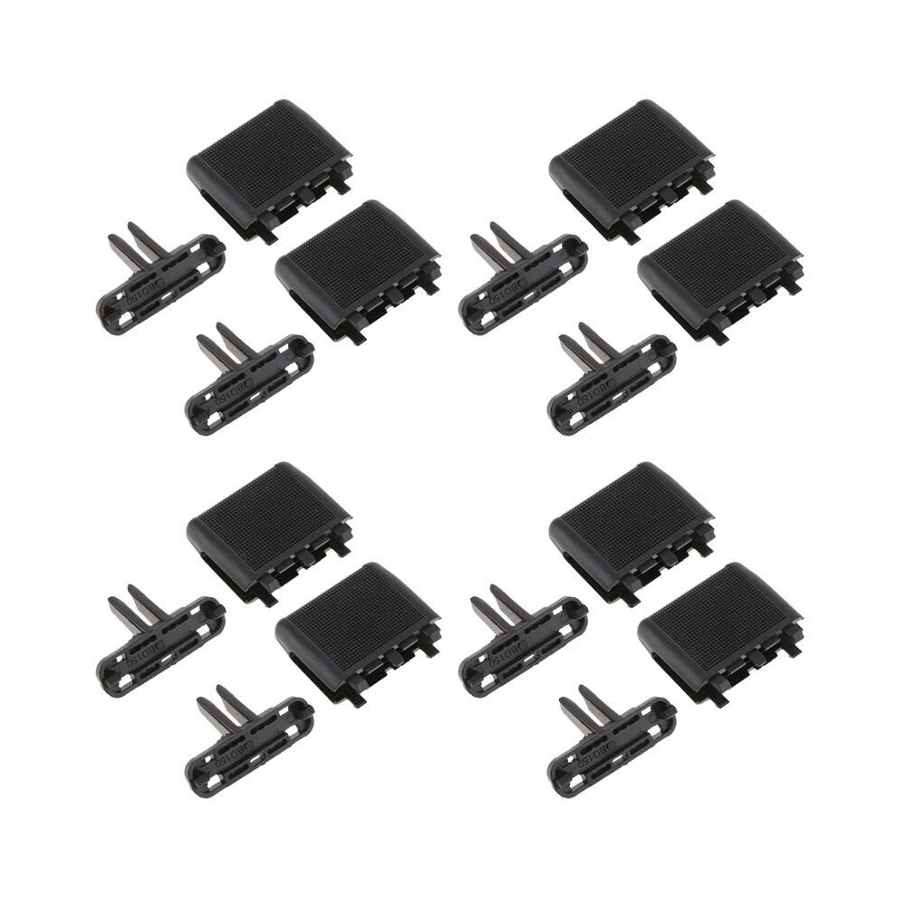 8Pcs Car Center Dash A/C Air Vent Outlet Tab Clip Repair Kit For Prado Lc150 2010-2017 4711002497229