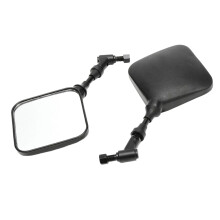 2X Motorcycle Rear View Mirror Side Mirrors for DR 200 250 DR350 350 DRZ 400 650 DR650