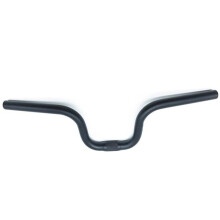530mm Handlebar Aluminum Alloy 25.4mm M-TYPE Rise 140mm Handle Bar for Folding Bike Bicycle Hand,Black