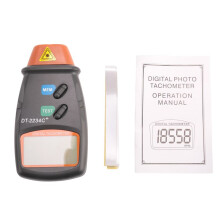 Contagiri Digitale Contagiri Senza Contatto 2,5 Giri/Min-99999 Giri/Min Display LCD Misuratore di Velocità DT2234C Tester Contatore di Giri