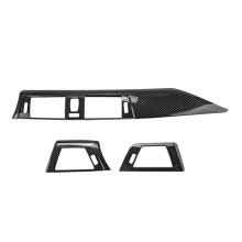 Kohle Faser Mittel Konsole Luft Auslass Verkleidung Instrumenten Tafel Verkleidung für 3Er 320Li F30 F35 2013-2019