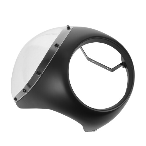 Durable Abs+iron Motorbike Windshield Universal Headlight Guard
