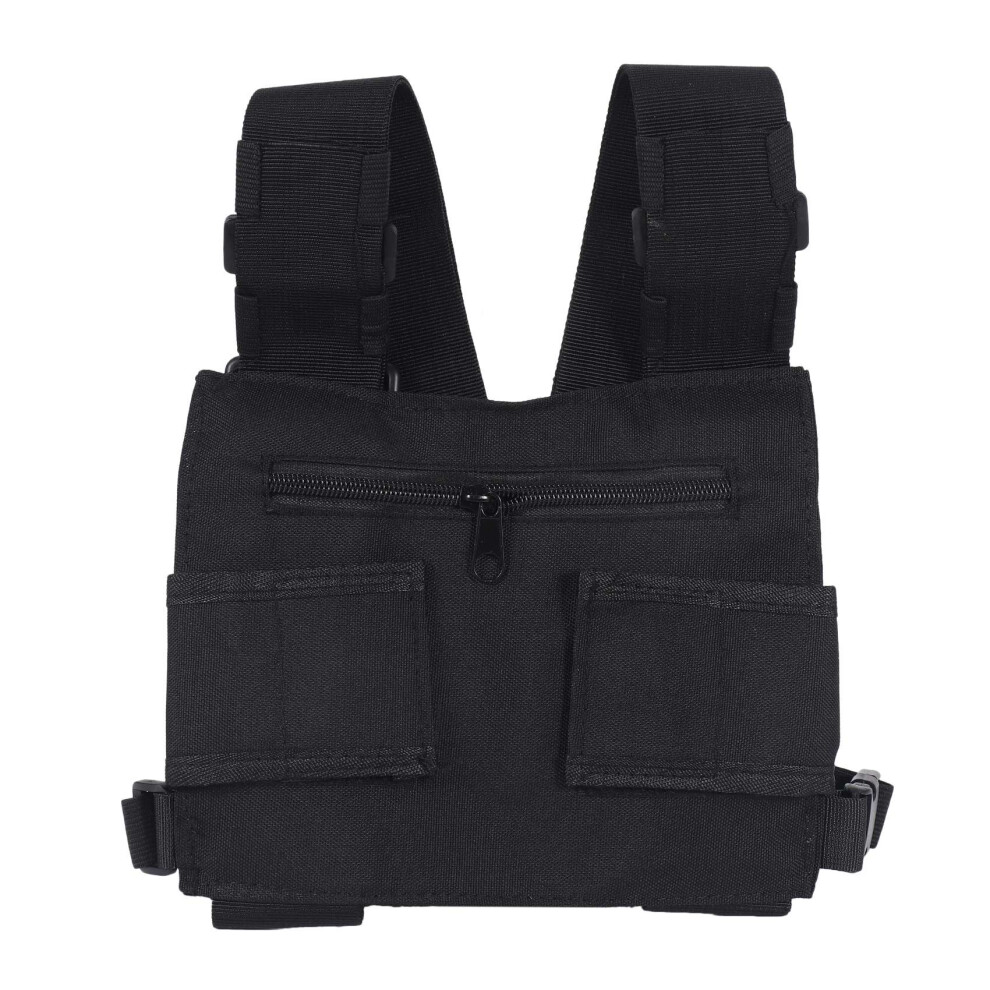 Radio Walkie Talkie Chest Pocket Harness Bags Pack Backpack Holster Two W 6031963061290