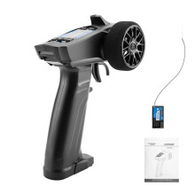 P32 Turbo Racing 91803G-C 2.4G 4CH VT System LCD-SkäRm Radio Zender Afstandsbediening Met Mottagare för Rc Auto Boot