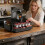 Dense Coffee Appliance Storage With not Slip Base And-Black 7