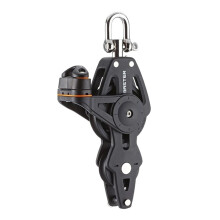 35 Mm 1 3/8 Zoll Single Swivel SchäKel/Ring/Klemmsatz Marine Bearing Pulley für Segeljolle BP-3522F