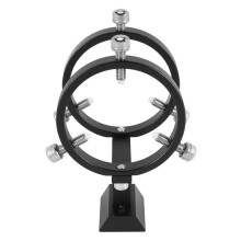 Puntatore Regolabile Staffa per Cercatore un 6 Punti Anelli per Telescopio Guida Telescopio Astronomico, 65 Mm (33 Mm-64 Mm)