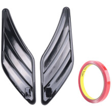 2St ABT Side Gills Sticker Decals för A5 S5 A4 B8 B6 A6 A3 R8 TT - ABT Sticker, Svart