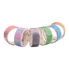 6 Roll Morandi Dots Washi Tape Dot Stickers Circle Dot Labels for DIY Decorative Diary Planner Scrapbooking Photo Ablums