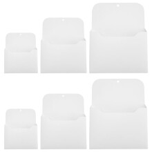 Magnetische Map voor 6-Packs Magnetische Papierhouder Letter-Formaat Magazine Mail Wall File Holder Opbergvak (S/M/L)