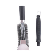 Grill Brush and Scraper Bristle Free, BBQ Accessories Grill Brush for Outdoor Grill, Safe Stainless Steel BBQ Brush