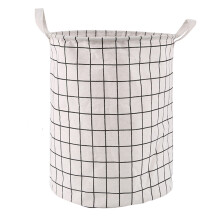 Efficient Space Saving Foldable Grid Hamper for-White XXL