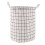 Efficient Space Saving Foldable Grid Hamper for-White XXL 1