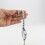 Règle de porte-clés rétractable de 2M, facile à transporter,-Or 7