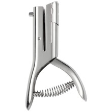 Single Hole Puncher 3mm Round Hole Puncher Portable Hand-Held Long Hole Puncher