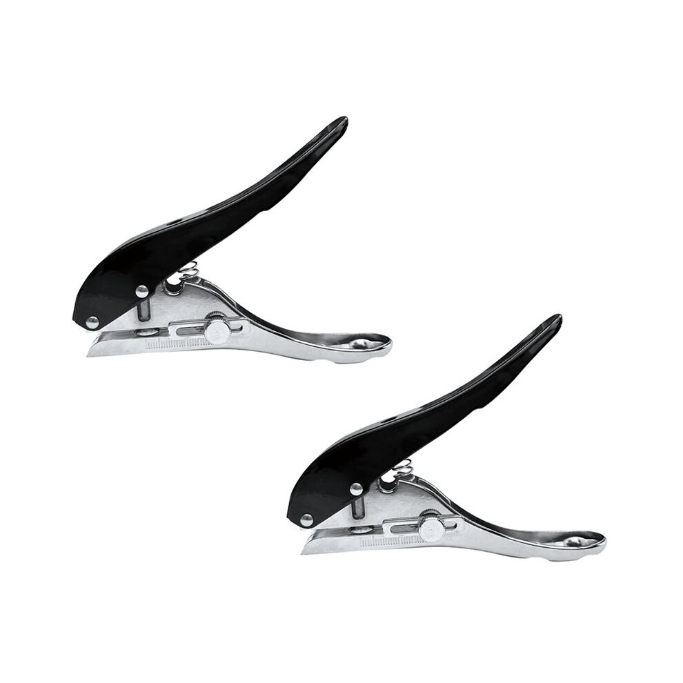 2Pcs 10Mm Hand-Held Hole Puncher Banding For Students Comes With Two Spare Springs. 6031068221971