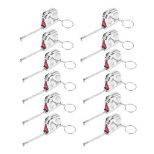50 Pcs Keychain Tape Measure Tape Measure Functional Pocket Tape Measure Small Tape Measure Retractable for Adult Kids