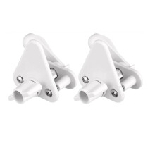 2 Stuks Marine Ponton Boot Vervangende Deursloten, voor Vierkante Frames 1-1,25 Inch, voor Linker of Rechter Scharnierpoort