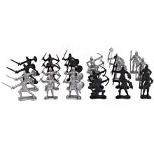 24 Stks/Set Simulatie Actiefiguren Romeinse Middeleeuwse Ridders Soldaat, Mannen Klassieke Archaïsche Soldaten Middeleeuwen Krijgers Speelgoed