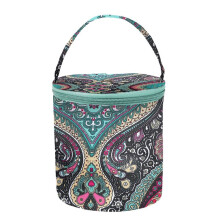 Yarn Storage Portable Bag, Small Size Knitting Projects Organizer for Yarns, Zipper Storage Bag A
