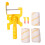 6Pcs Paint Edger Roller Brush Tools Portable Clean-Cut Brush for Home Wall Ceilings 1
