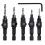 5PCS Shank Countersink Drill Bits Set Screw Carpentry Chamfer Hole Opener Woodworking Drill Punch Tools B 1
