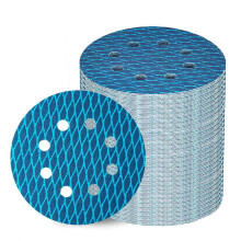 70 Stuks Vlakschuurmachine Schuurpapier 5 inch 8-Gaats Schuurschijf Schuurpapier Grit voor Anti-Blokkerende Ruitschuurschijven
