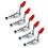 5 PCS Pull  301AM Adjustable Toggle Clamp Stroke Clamp Push Pull Toggle Clamp Quick Release Hand Tool 1