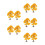 10Pcs Miniature Maple Tree Model Multi Color for Diorama Garden Decor 4