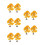 10Pcs Miniature Maple Tree Model Multi Color for Diorama Garden Decor 6