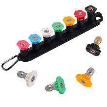 Hochdruckreiniger-DüSenspitzen-Set, Hochdruckreiniger-AufsäTze mit DüSenhalter, 11 SprüHdüSenspitzen, 1/4-Zoll-Anschluss