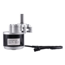 250W 24V 120Rpm Low Speed Brush Motor, 44mm Longer Shaft, Shaft Diameter 17mm , Wheel Chair Used Gear Brushed Motor