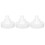 9Pcs White Foam Cake Models for Icing Practice Reusable Cake Display 4