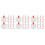 150Pcs White Screw Caps for Bottles PP Dispenser Lids 10
